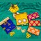 Pack of 4 Brocade Jewelry Organizer Box Indian Favor Boxes for Shagun Return Gifts Traditional Style Box Wedding Favor Punjabi Muslim Pakistani Wedding Nikah Favor